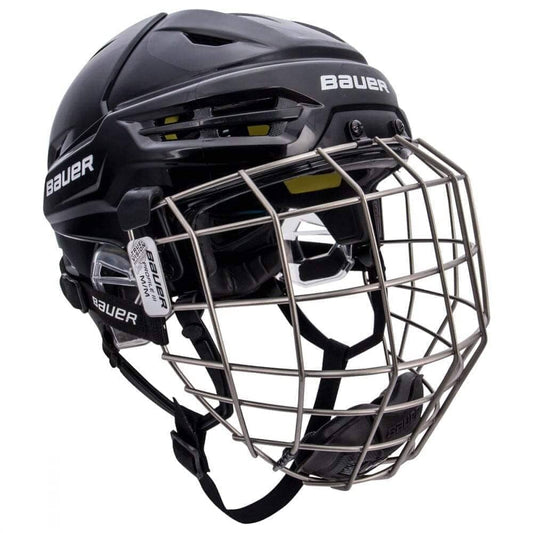 Bauer Re-Akt 95 Helmet Cage Combo - Black