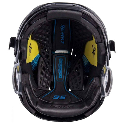 Bauer Re-Akt 95 Helmet Cage Combo - Black