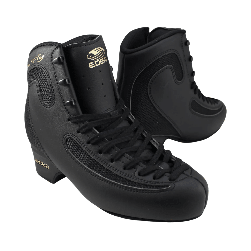 Edea Ice Fly Figure Boots Only - Black - Figure Boots