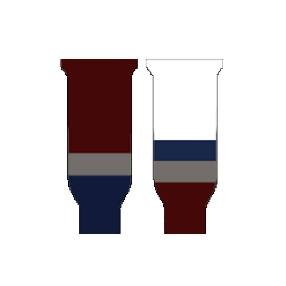 Knitted Ice Hockey Socks - Colorado Avalanche - Socks